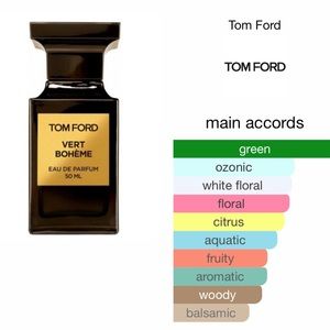💎RARE! TOM FORD EAU DE VERT BOHEME EAU DE TOILETTE SPRAY💎